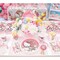 8 Count Hello Kitty Paper Dinner Plates Birthday Party Supplies for Girls Pink Rainbow Theme 9"
